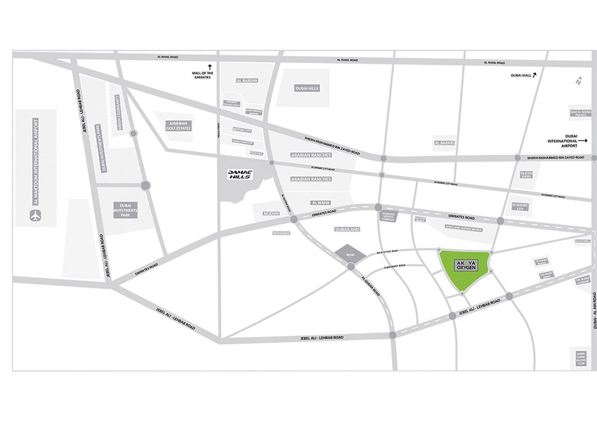 Chelsea Boutique Villas Location Map